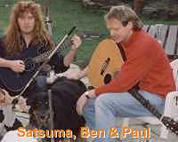 Satsuma, Ben & Paul, recording 'Wave'